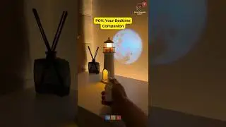 🌙 Lighthouse Galaxy Moon Projector Lamp | USB Rechargeable Night Light with Remote & Timer 🌌✨