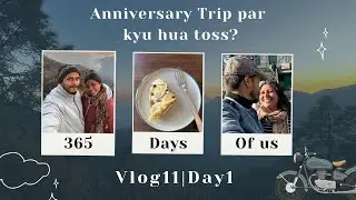 Our First anniversary, let the toss decide this crazy unplanned trip! | Vlog 11 | Babita & Pankaj 