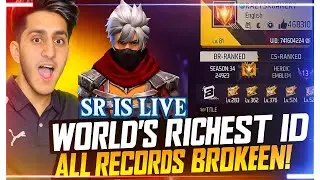 FREE FIRE ID CHECK LIVE SR IS LIVE GUILD TEST GIVEAWAY #freefirelive #garenafreefire #totalgaming