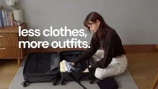 Tips for making a mini capsule wardrobe + 15 outfits from the clothes I packed for vacation!