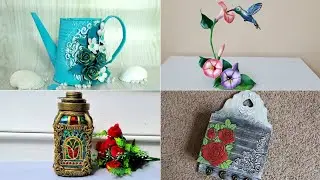4 Unique decor ideas to try, art and craft, CreativeCat, crafting ideas, home decor, upcycling