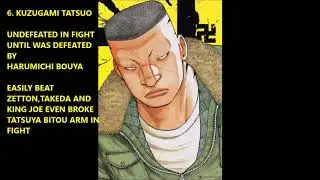 Top 10 The Strongest Character in Crows X Worst