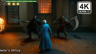 Devil May Cry 3 - VERGIL Gameplay Walkthrough FULL GAME  [4K 60FPS]