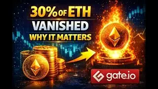 Ethereum Supply Is Shrinking Fast (What Traders Are Watching) #Gateio
