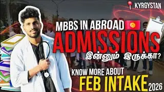 MBBS Abroad 2025 New Batch Open 🔥 | Low Fees | Tamil & English | #mbbsabroad | latest video