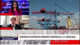 Babak Emamian on Cairo-based news outlet QNews 25 Aug 2025 Europe slow economic growth 