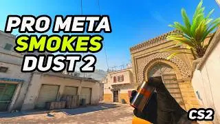 CS2 Dust 2 - Pro Meta Smokes By Vitality