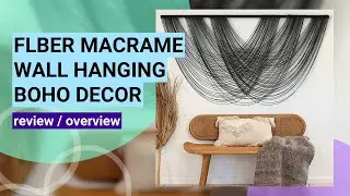 Review: Transform Your Space with the Flber Macrame Wall Hanging