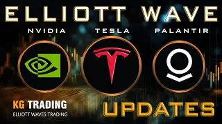 NVIDIA, TESLA и PALANTIR | Следующие шаги, цели и возможности в анализе волн Эллиотта