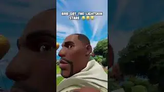FORTNITE default light skin stare 😂