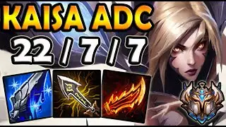 Kaisa vs Lucian ADC - EUW Challenger Patch 10.22 ✅