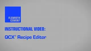 QCX&reg; Recipe Editor