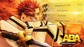 Getting #1 on ABA with JJK CHARACTERS ONLY! | Anime Battle Arena Ranked