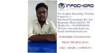 Web Development Internship  Cum  Training Program  at  INFOCHORD TECHONOLOGIES PVT. LTD