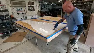 Building an 8x8x8 sound booth, First cut to last screw, time lapse, Music by Comin Up Muddy