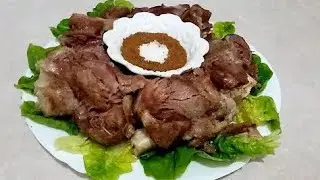 اللحم مفور في الكسكاس على الطريقه المغربيه الاصيله