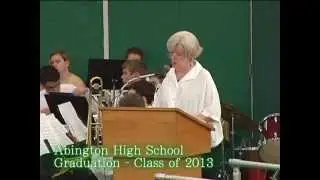 Abington High School Graduation - Class of 2013