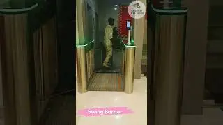 Swing Barrier | Security System | Face and Card Access | Chennai CCTV Store