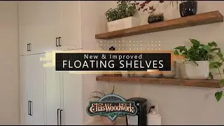 New & Improved Floating Shelves!