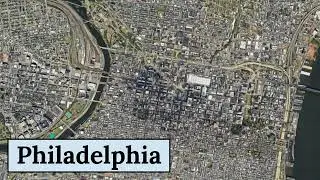 🇺🇸 GEOGRAPHY OF PHILADELPHIA in 1 minute 🗺️