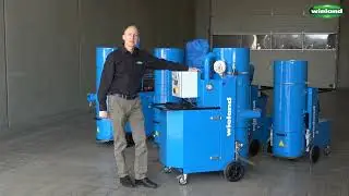 Industrial vacuum cleaner from IS-36 to IS-76