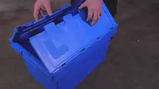 Plastic Tote Boxes - Steps & Stillages Ltd