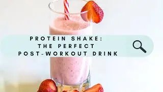 Homemade Protein Shake Recipe | Post Workout Drink | Without SUPPLEMENTS | High Protein Recipe