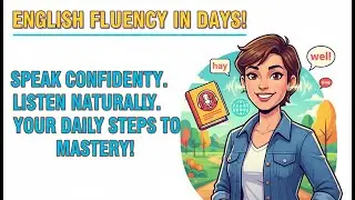 Easy English Steps: Speak and Understand | Improve Your English Fluency✅️ | With Audio Book 📖