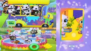 Christmas Panda Costume & Rainbow Party Pool V's NEW Sticker Unlocked New Update 2026 Gameplay😻💥💞