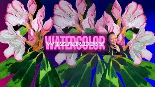 Watercolor Wizardry In-Studio Hang Out - Livestream Real Time Snowman Watercolor Painting