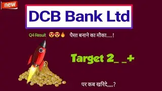 DCB Bank Ltd latest share news + Q4 Result studies + Target?