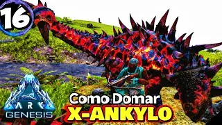 🔵 G&Ecirc;NESIS 1 - Como Domar x- Ankilossauro N&iacute;vel M&aacute;ximo | Ark ultimate Mobile Ep 16 #games #viraliza  