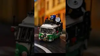 LEGO Apocalypse Survival Van 🚐🔥 Custom MOC Build #lego #legomoc #legocars #apocalypse