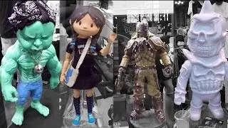 2016 NYCC New York Comic Con Art Toys Designer Toys Custom Toys Part 2 Mishka NYC Ron English