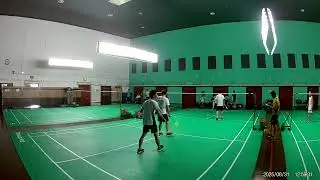 31Aug25 CRC Internal Badminton Thow Qi Ren-Andrew Ang Sei Lim vs Wong Hong Hei-Jonathan Lim Zhi Yong