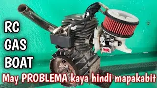 RC GASBOAT ENGINE MODIFICATION | UPDATE LANG PO TAYO | DIY