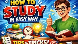 How to Study in Easy Way | Best Tips & Tricks for Students|#video #education 