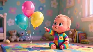 Baby&rsquo;s Star Balloon 🎈⭐ | Fun Kids Adventure | Preschool Learning Video