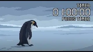 Penguin Walks: But Why? | 1 Hour Study Timer 🐧