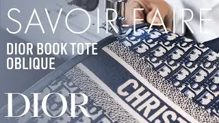 The &lsquo;Dior Book Tote&rsquo; Oblique Comes to Life in the Dior Atelier