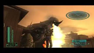 Global defence force Ps2 - fight Godzilla
