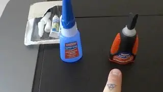 REAL Superglue VS. dollar-store stupid-glue