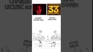 33 max Verstappen vs Charles Leclerc song