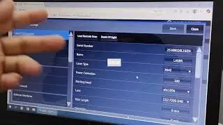 Лазерный аппарат Videojet 3640: Настройка программного обеспечения после замены сканирующего мотора