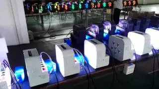 battery powered dmx uplighting for wedding, events, DJ, Disco, Party