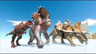 NEW FORMULA TERROR vs GOD OF DESTRUCTION in Animal Revolt Battle Simulator with CHOP Hindi/Urdu