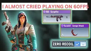 ISO Still the Best Underrated SMG in CODM | How I Almost Cried Playing On My Iphone 12pro 60fps 