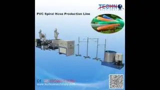 China PVC Spiral Hose Production Line