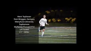 Soccer men's | COM, Winger, F | Henri Tophoven, Germany | recruit 2020 | Fussballstipendium USA