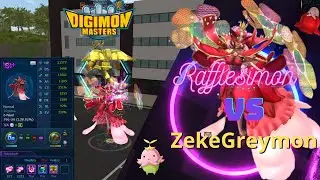 LADMO: Rafflesimon ❤️ (VS) ZekeGreymon (Quest Evento) Raid